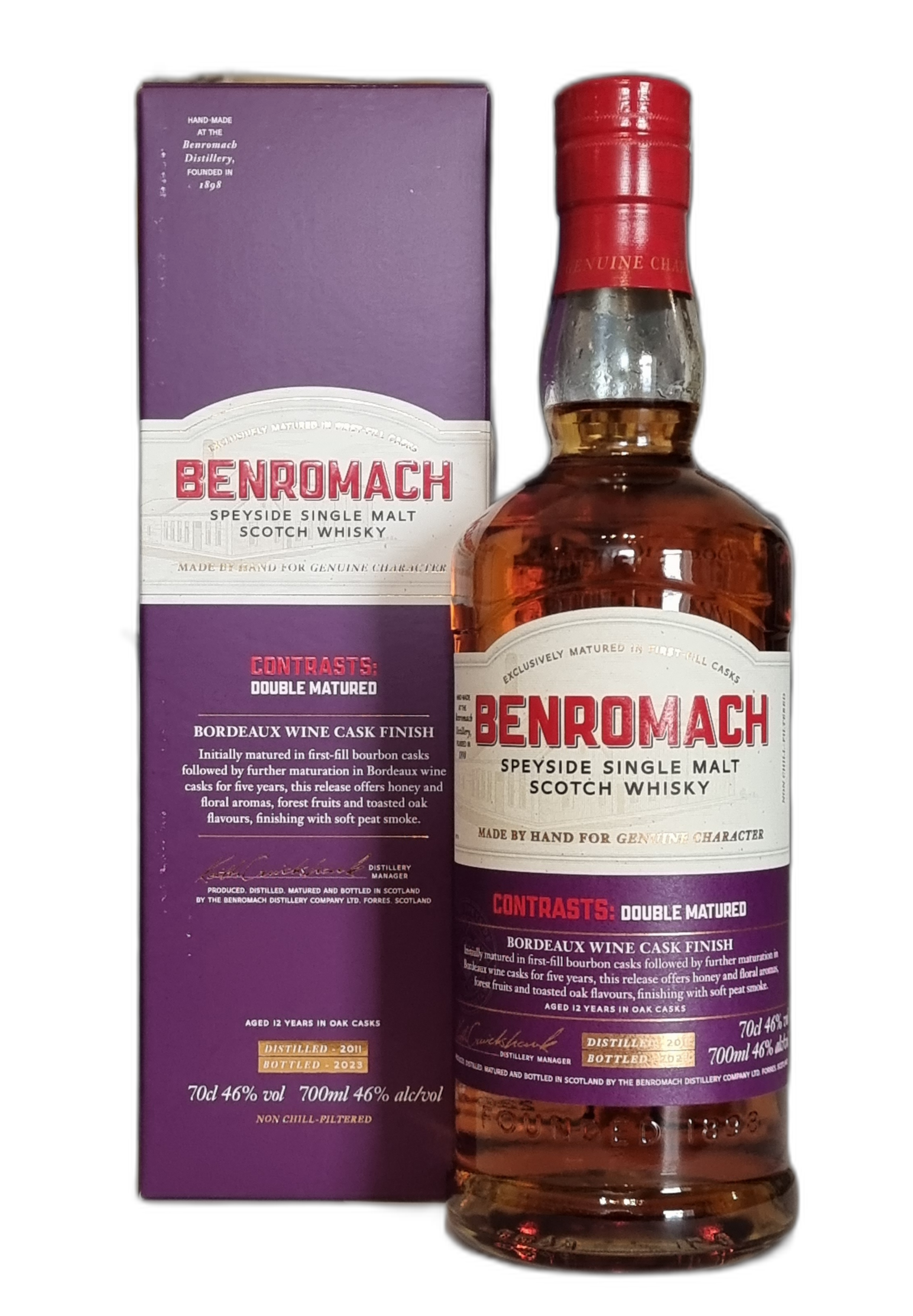 Benromach Contrasts Double Matured 