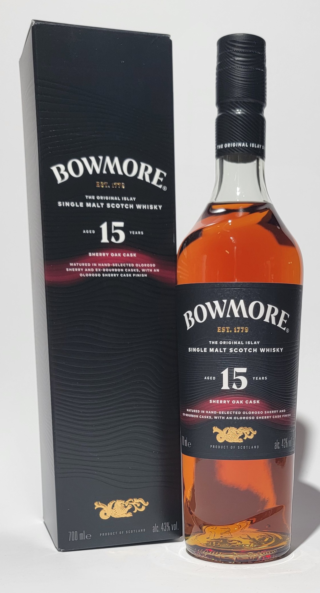 Bowmore 15 Years Old - Sherry Oak Cask 