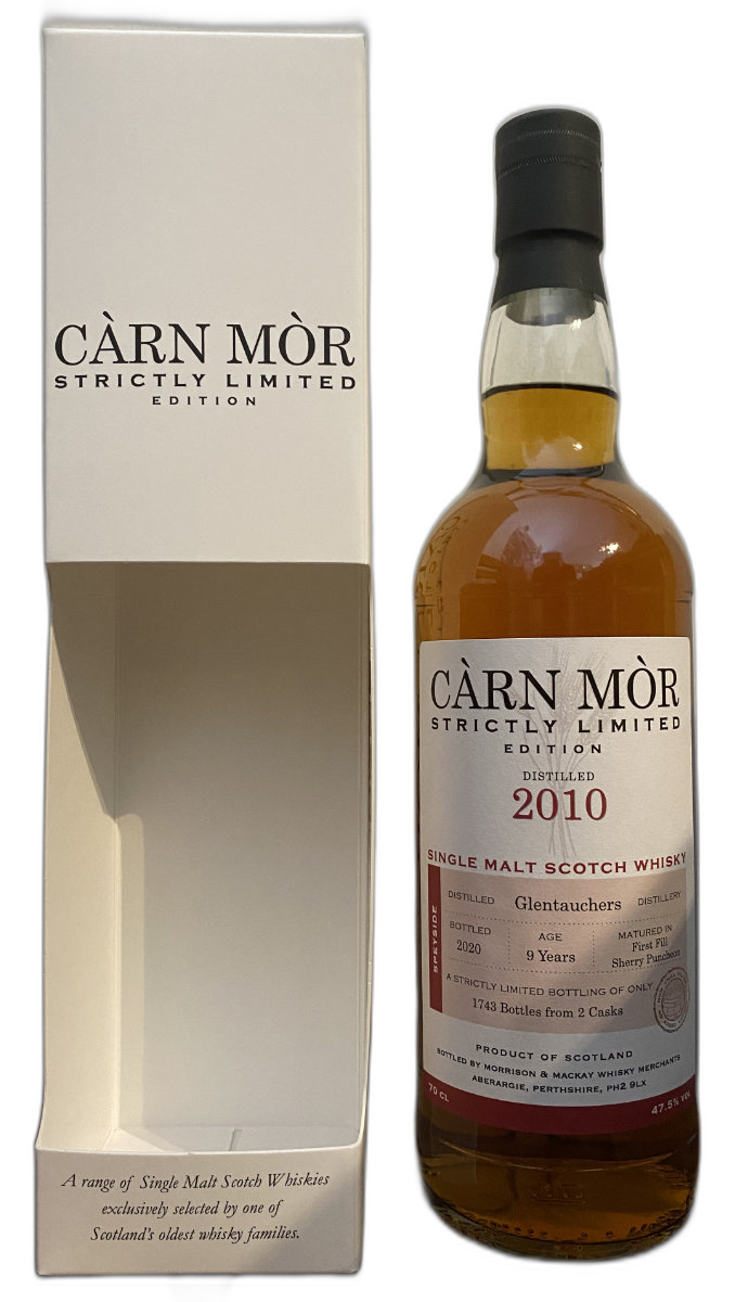 Carn Mor 'Strictly Limited' Glentauchers 2010 9 Years Old