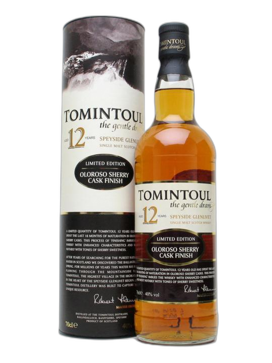 Tomintoul 12 Years Old - Oloroso Sherry Finish