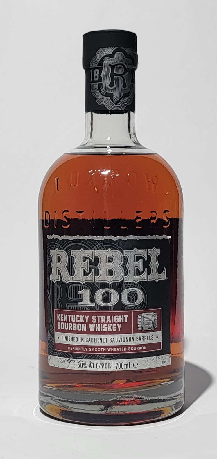 Rebel 100 Cabernet Sauvignon Barrel Finish Kentucky Straight Bourbon Whiskey