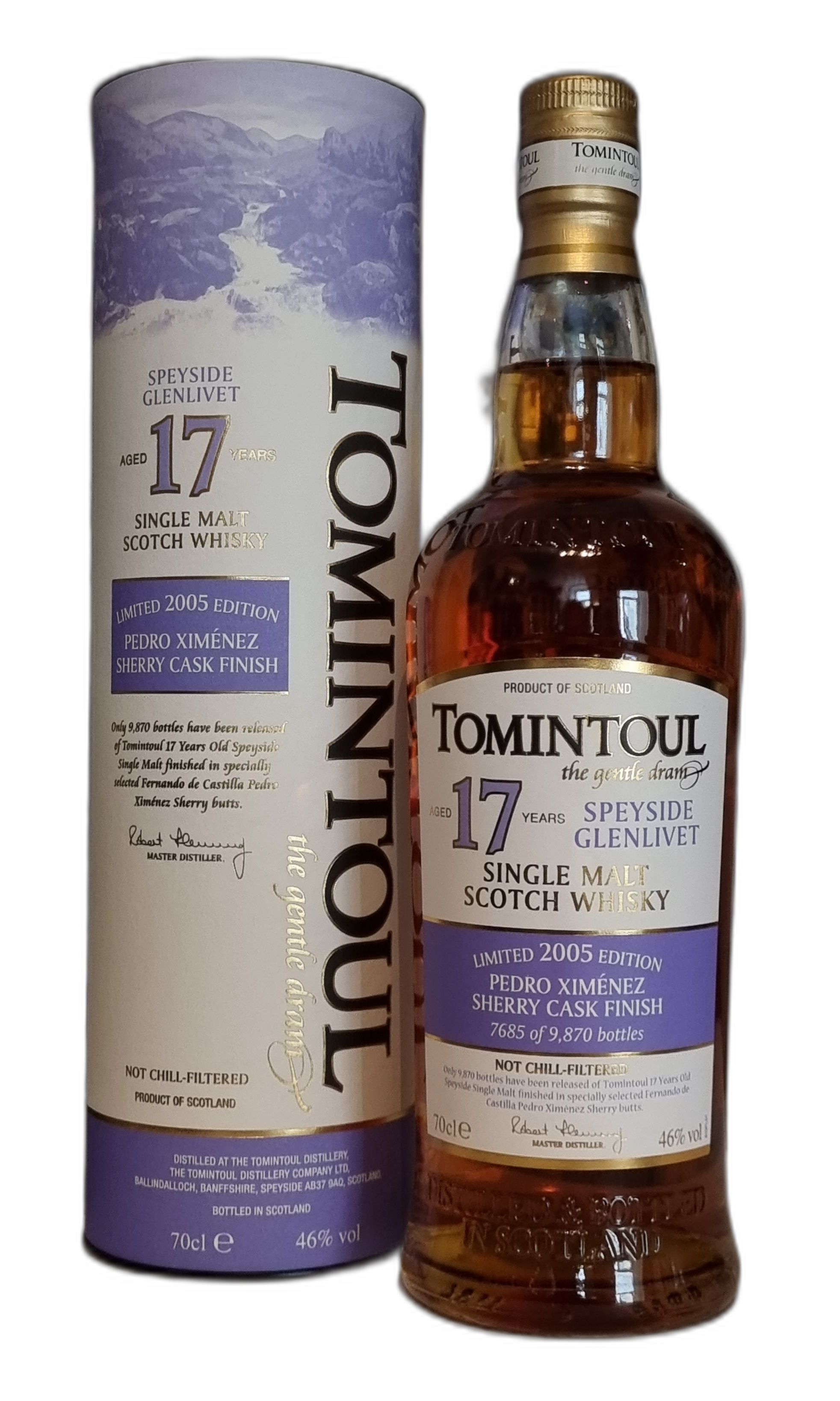 Tomintoul 17 Years Old - PX Sherry Cask Finish