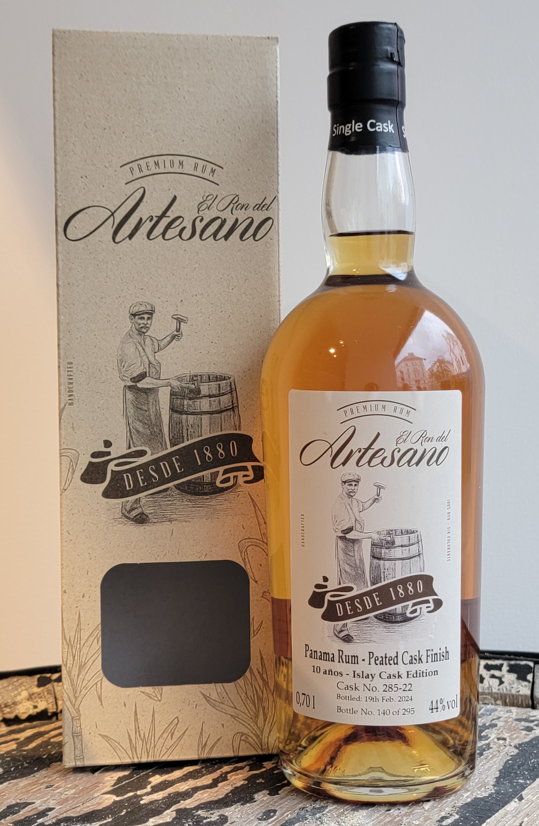 El Ron del Artesano 10y Peated Islay Cask Finish