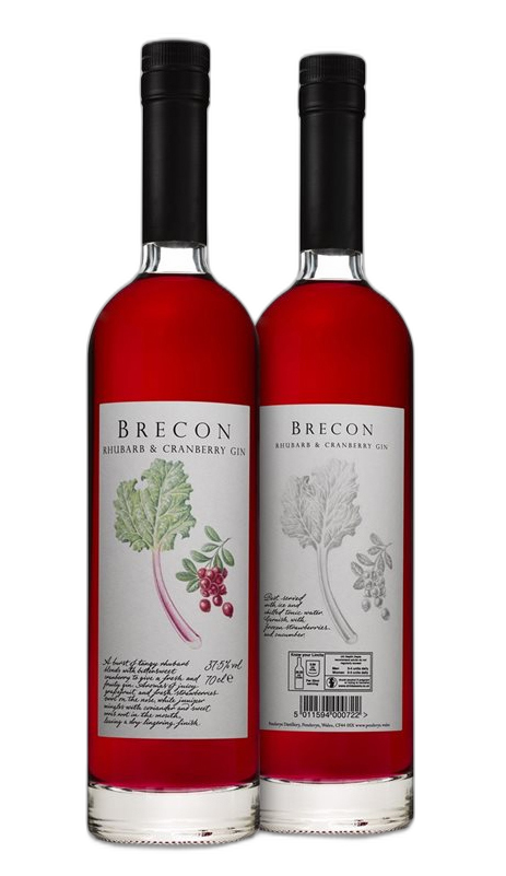 Brecon GIN Rhubarb & Cranberry