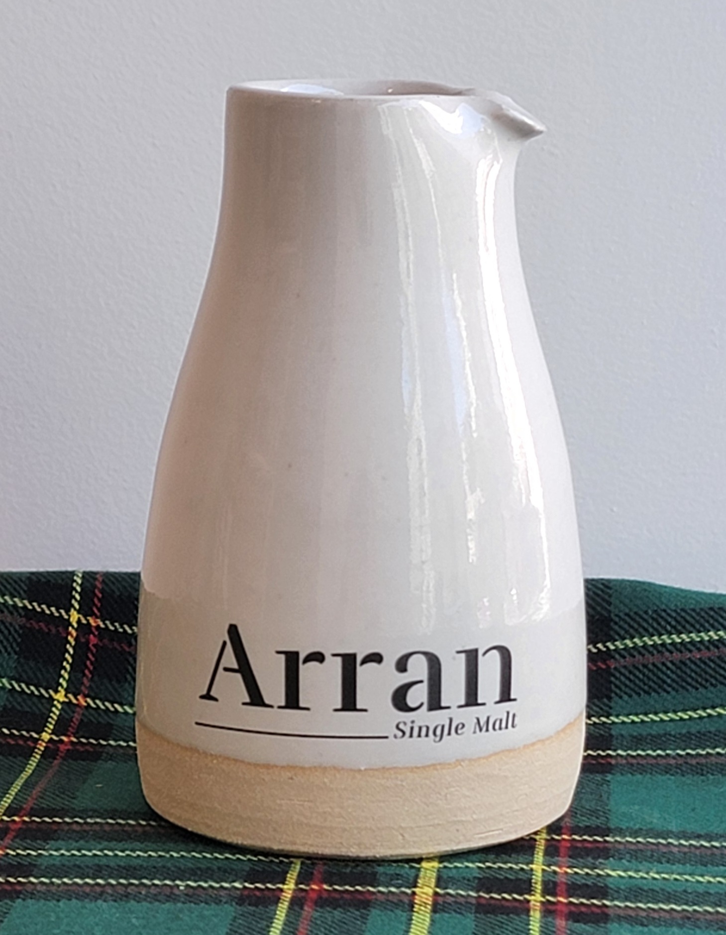 Arran Clod&Pebble White Ceramic Jugs 