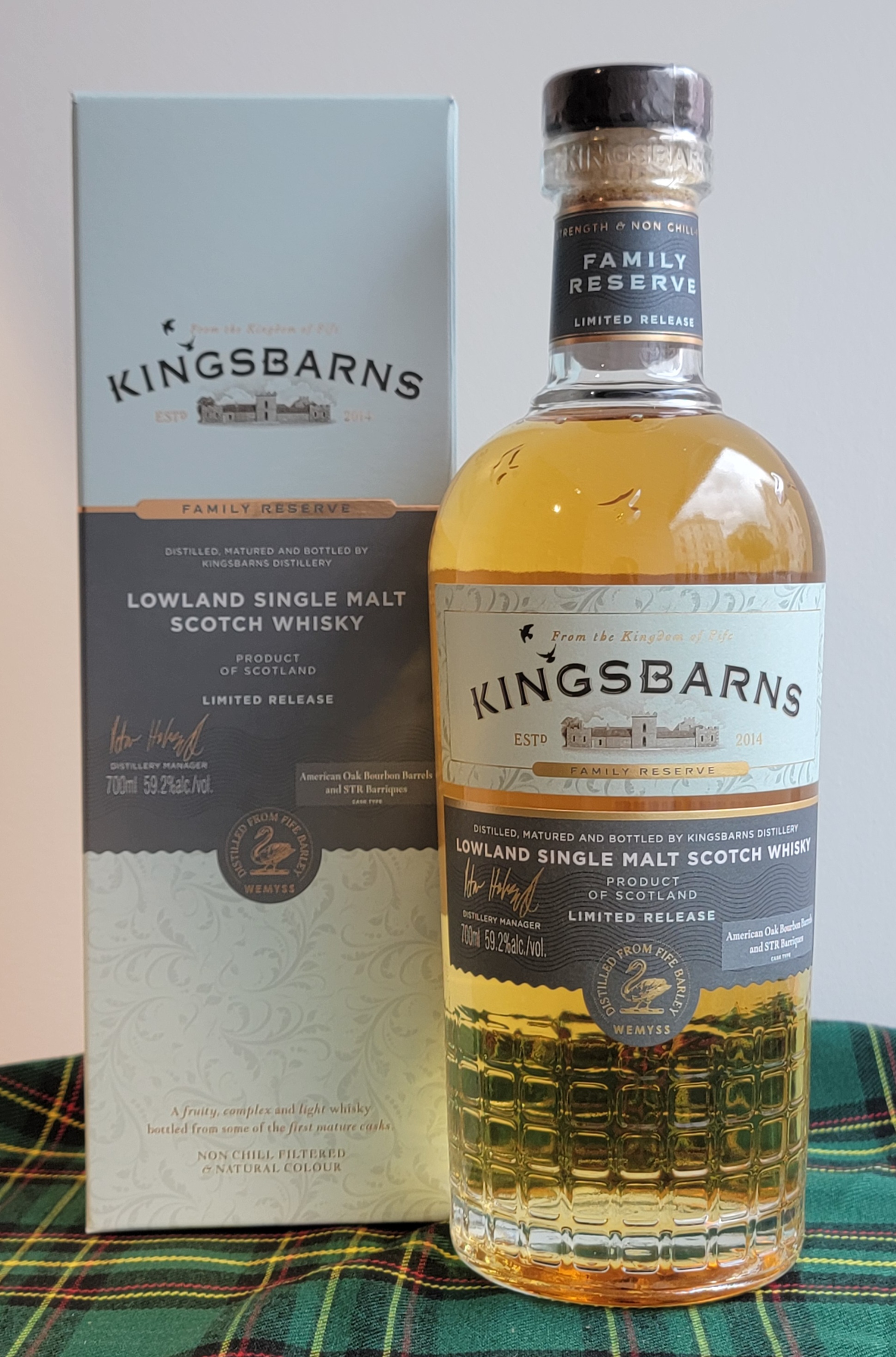 Kingsbarns Family Reserve Limited Release Lowland Single Malt Whisky 