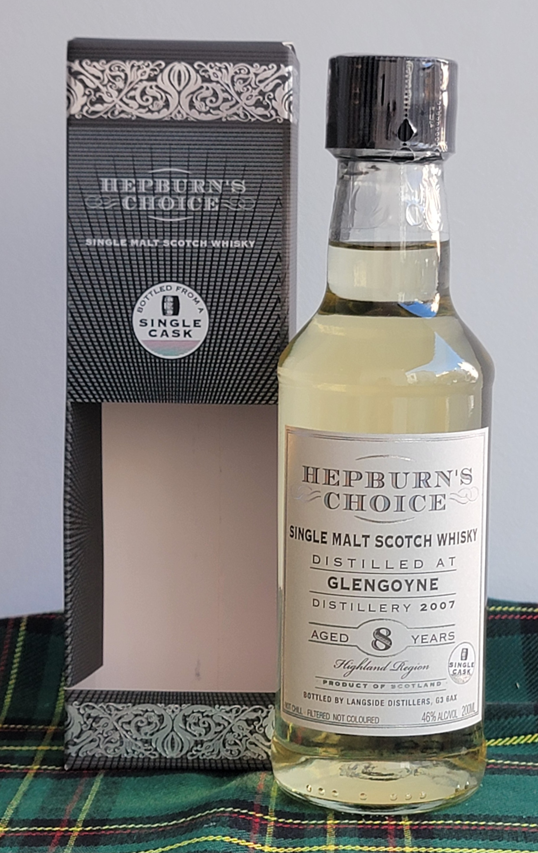 Hunter Laing 'Hepburn's Choice' Glengoyne 8 Years Old Mini