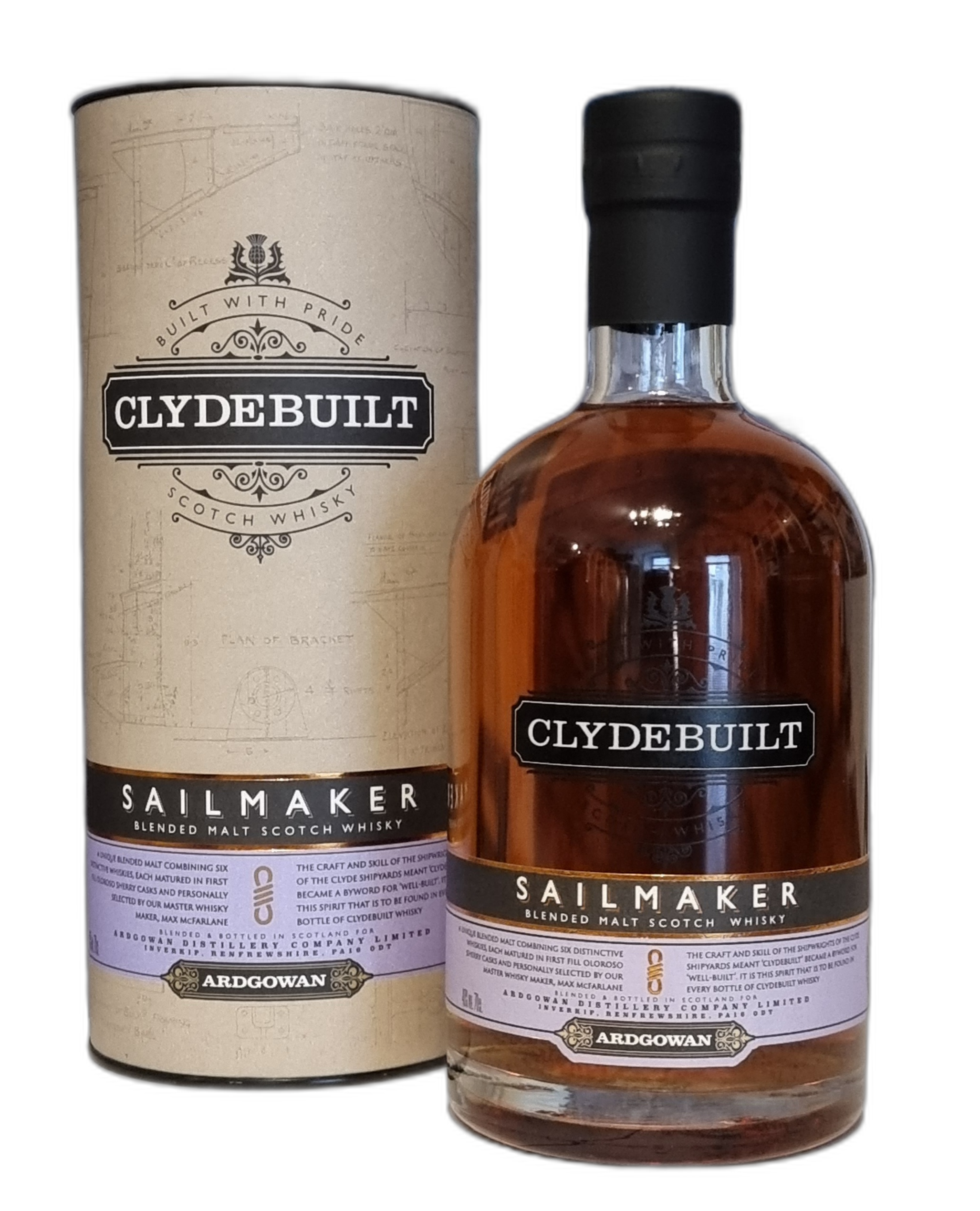 Ardgowan Distillery Clydebuilt 'Sailmaker'