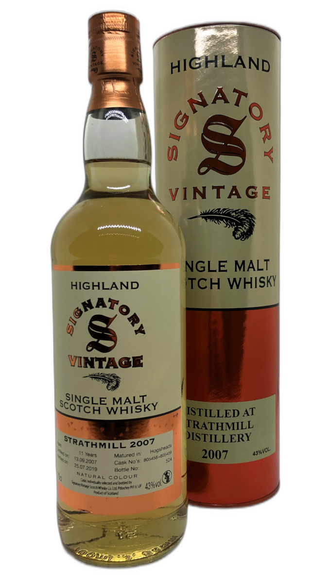 Signatory Vintage Strathmill 2007 11 Years Old