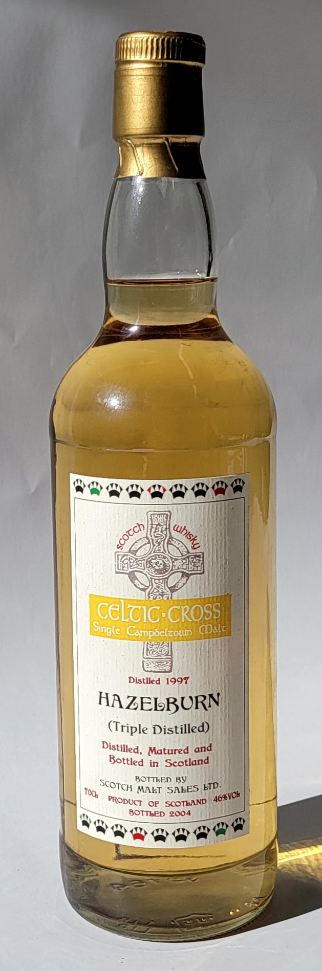 Celtic Cross Hazelburn 1997 7 Years Old 