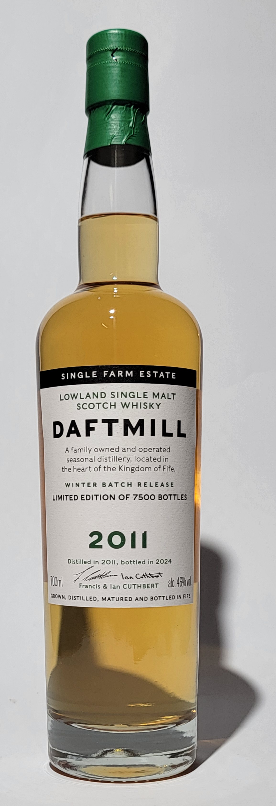 Daftmill 2011 Winter Release Bottled 2024