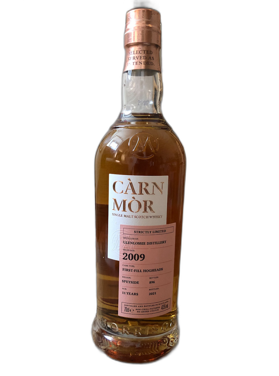 Carn Mor 'Strictly Limited' Glenlossie 2009 12 Years Old