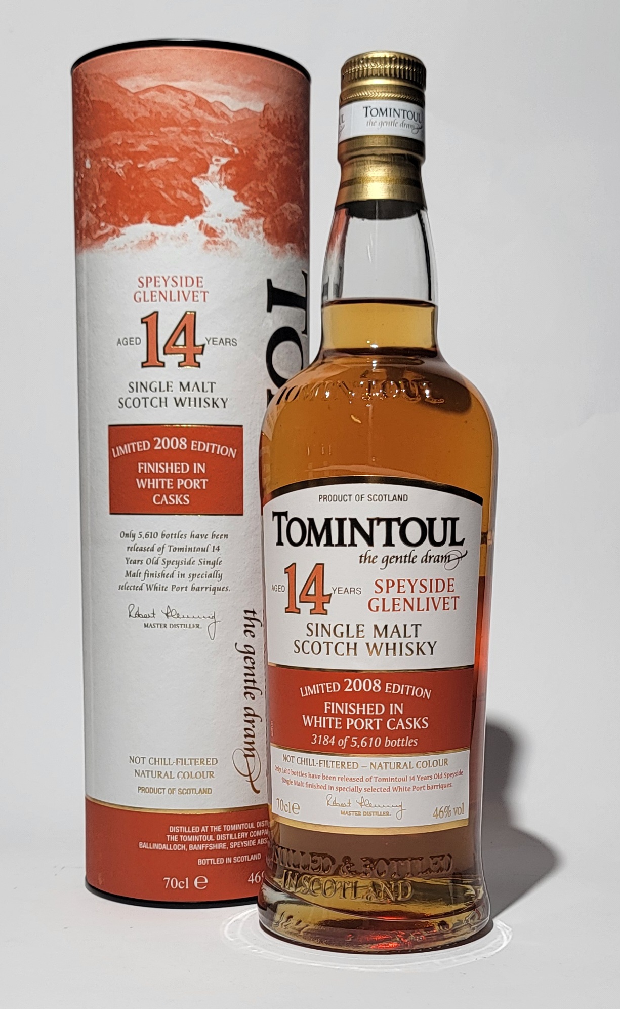 Tomintoul 14 Years Old - White Port Cask Finish 2008