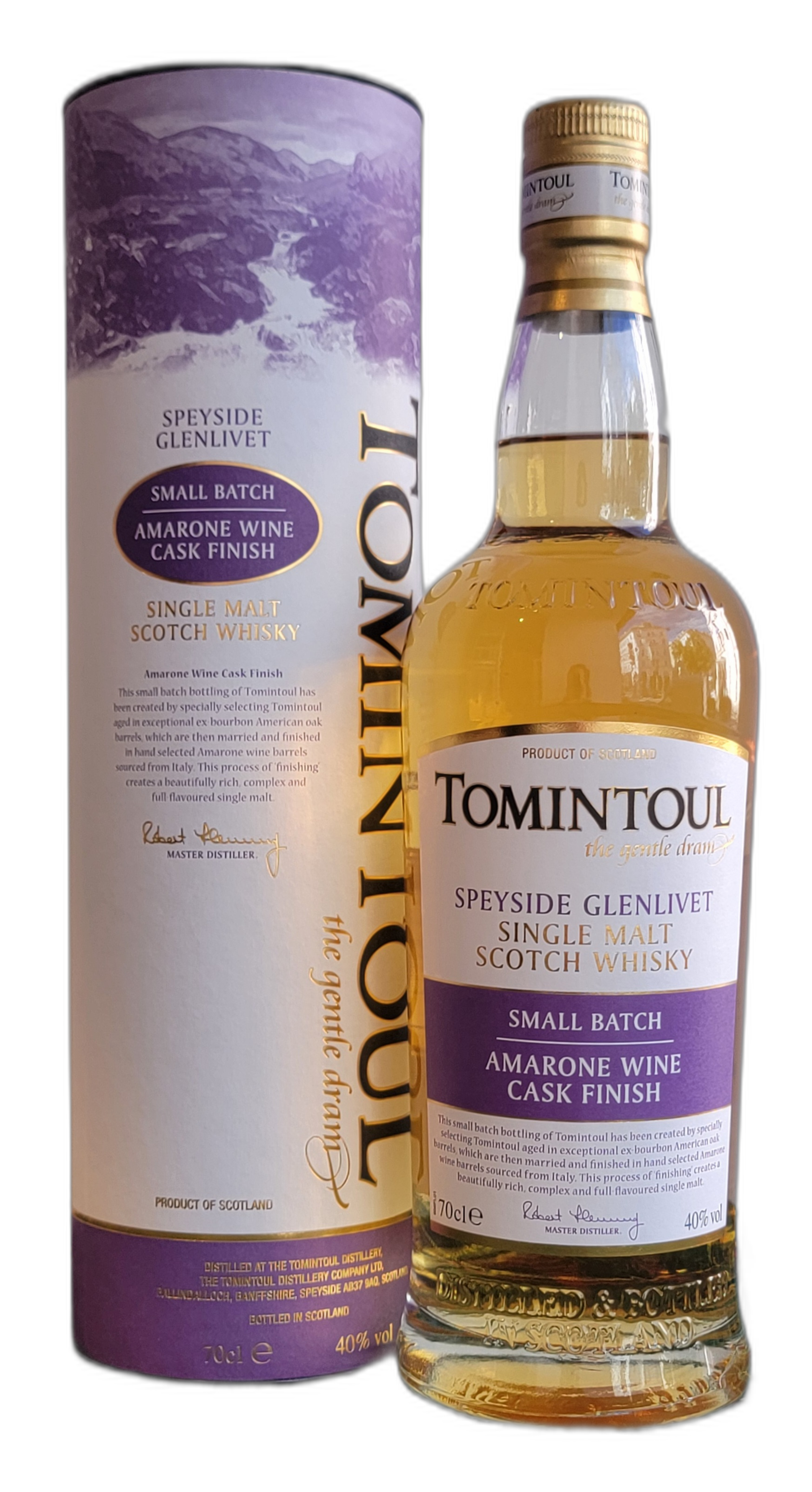 Tomintoul Amarone Cask Finish