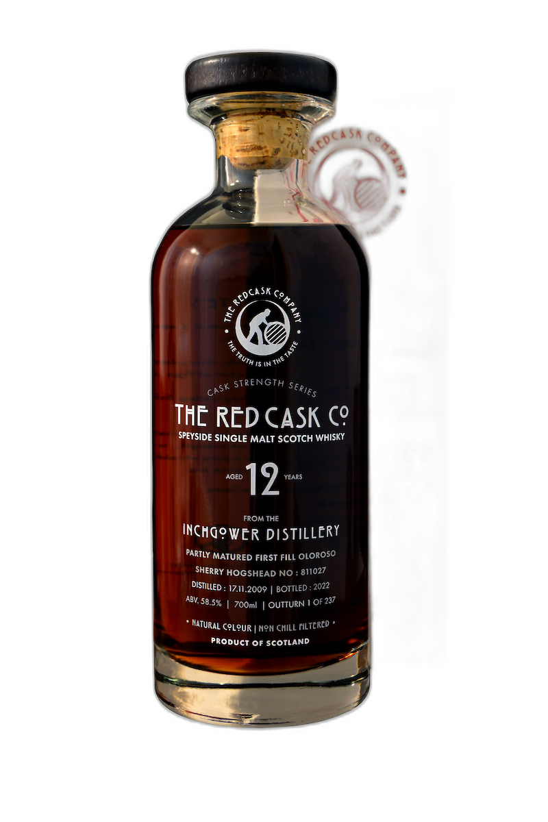 The Red Cask Company Inchgower 2009 12 Years Old