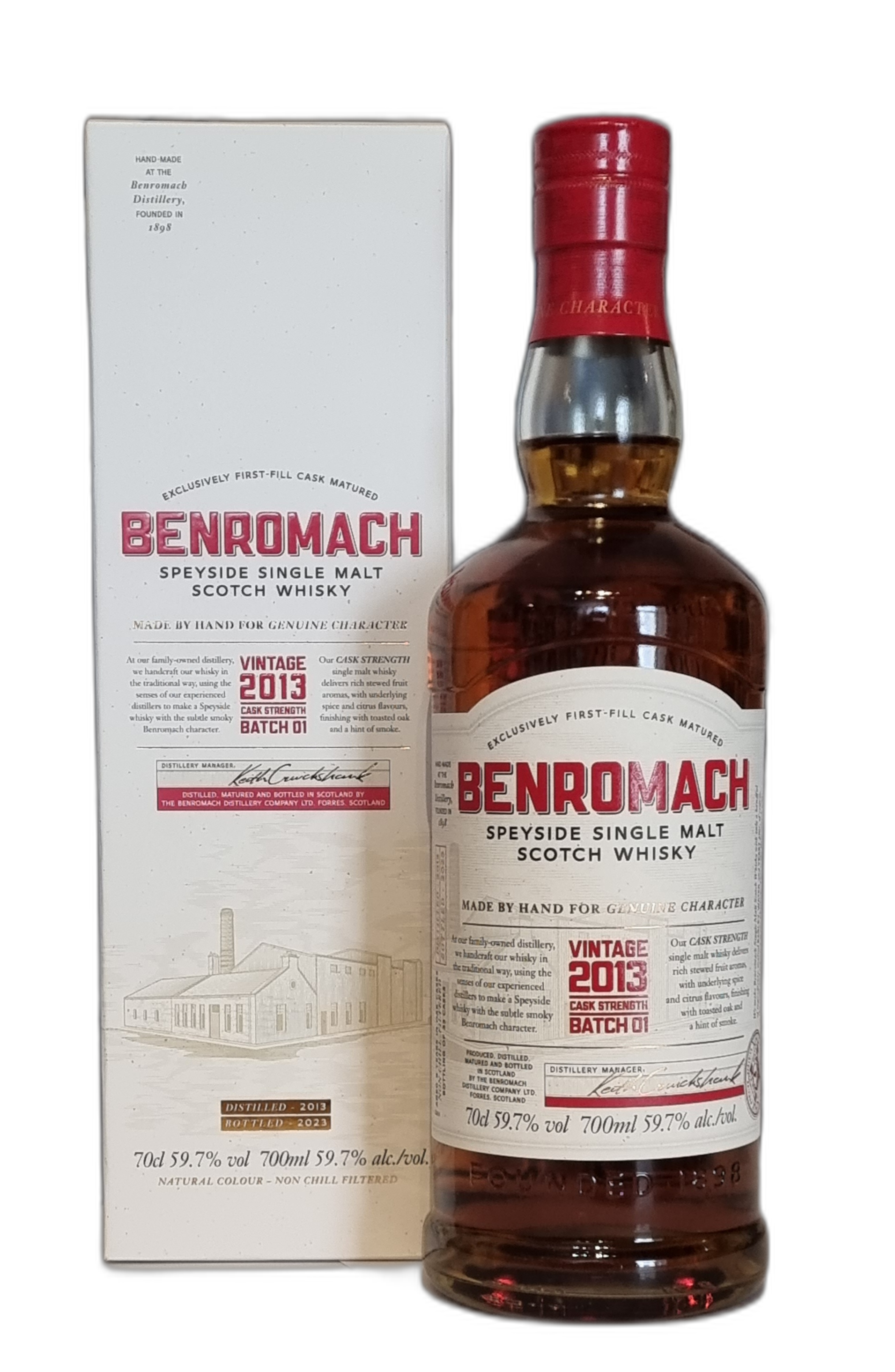 Benromach Cask Strength Batch 1 2013