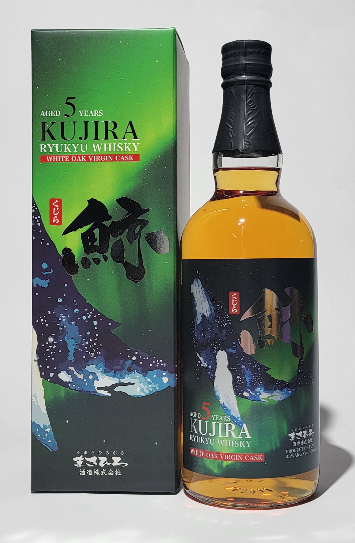 Kujira Ryukyu 5YO Whisky White Oak Virgin Cask