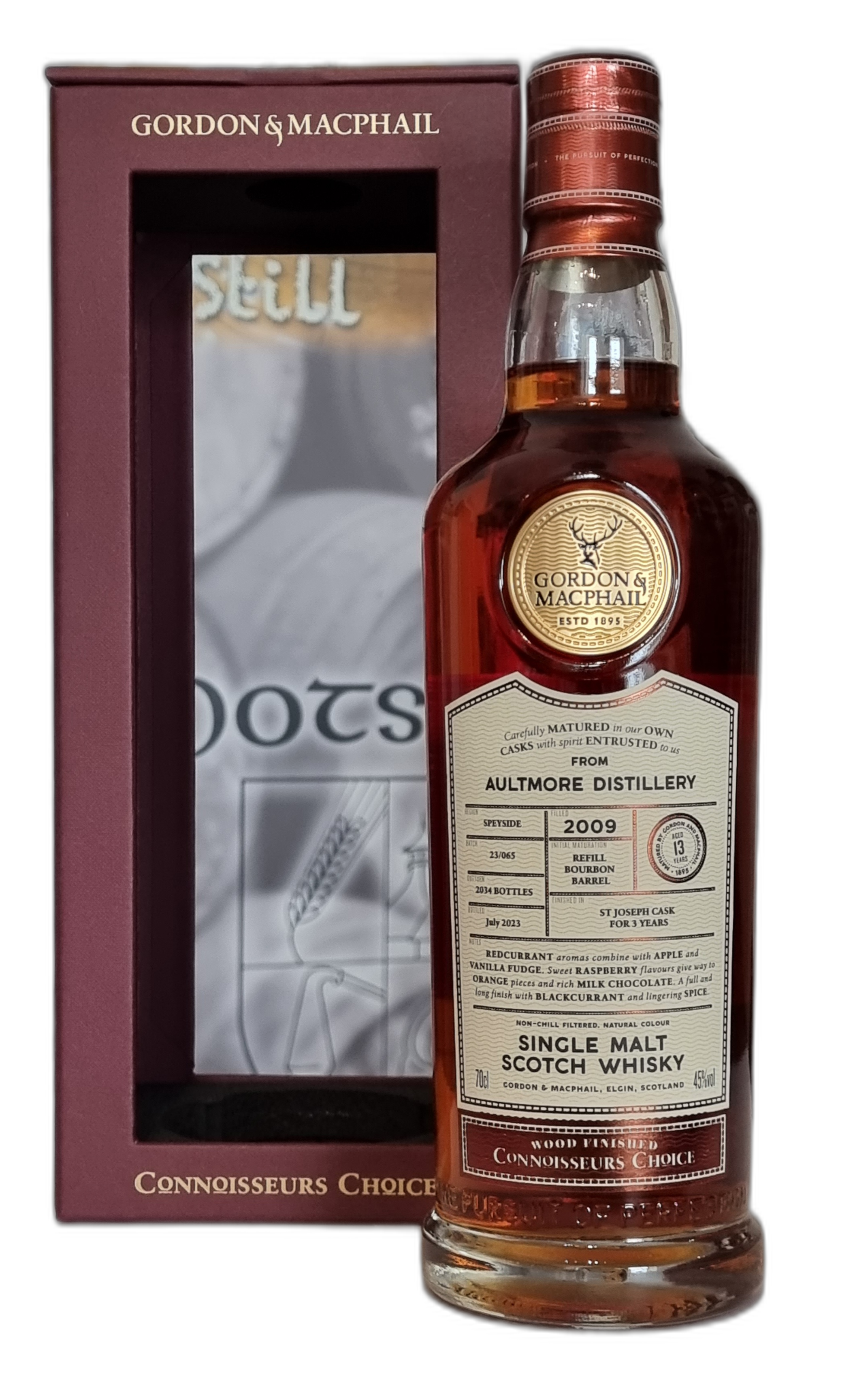 Gordon & MacPhail 'Connoisseurs Choice' Aultmore St. Joseph Cask 13 Years Old