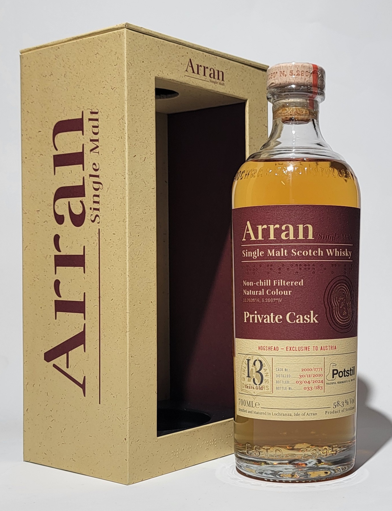 Arran Private Single Cask Potstill @ Volksoper Edition 2024 