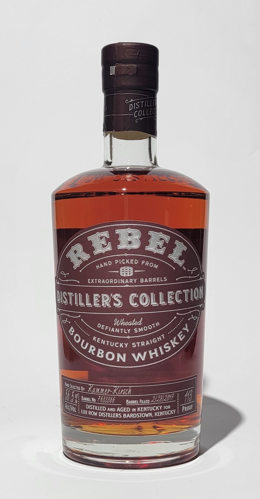 Rebel Distillers Collection Kentucky Straight Bourbon Whiskey