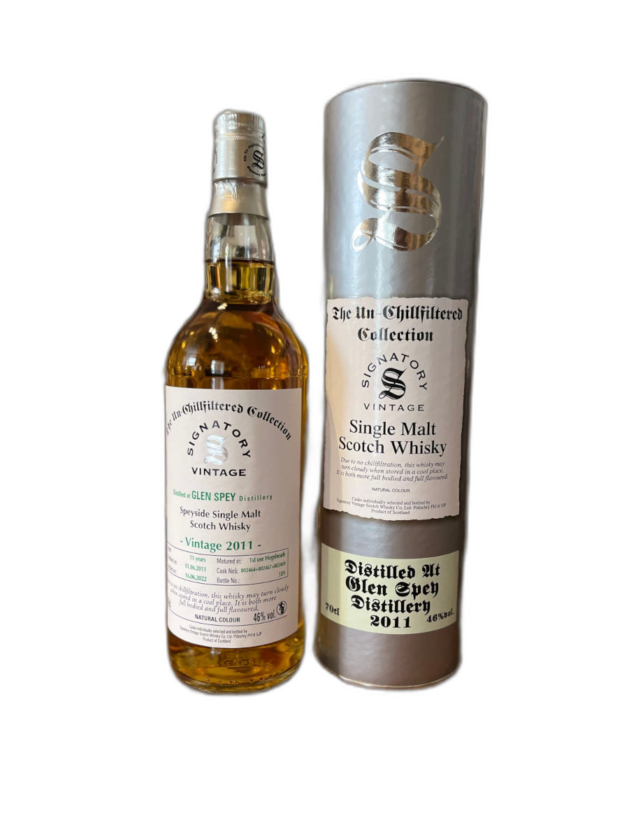 Signatory Vintage Glen Spey 2011 11 Years Old