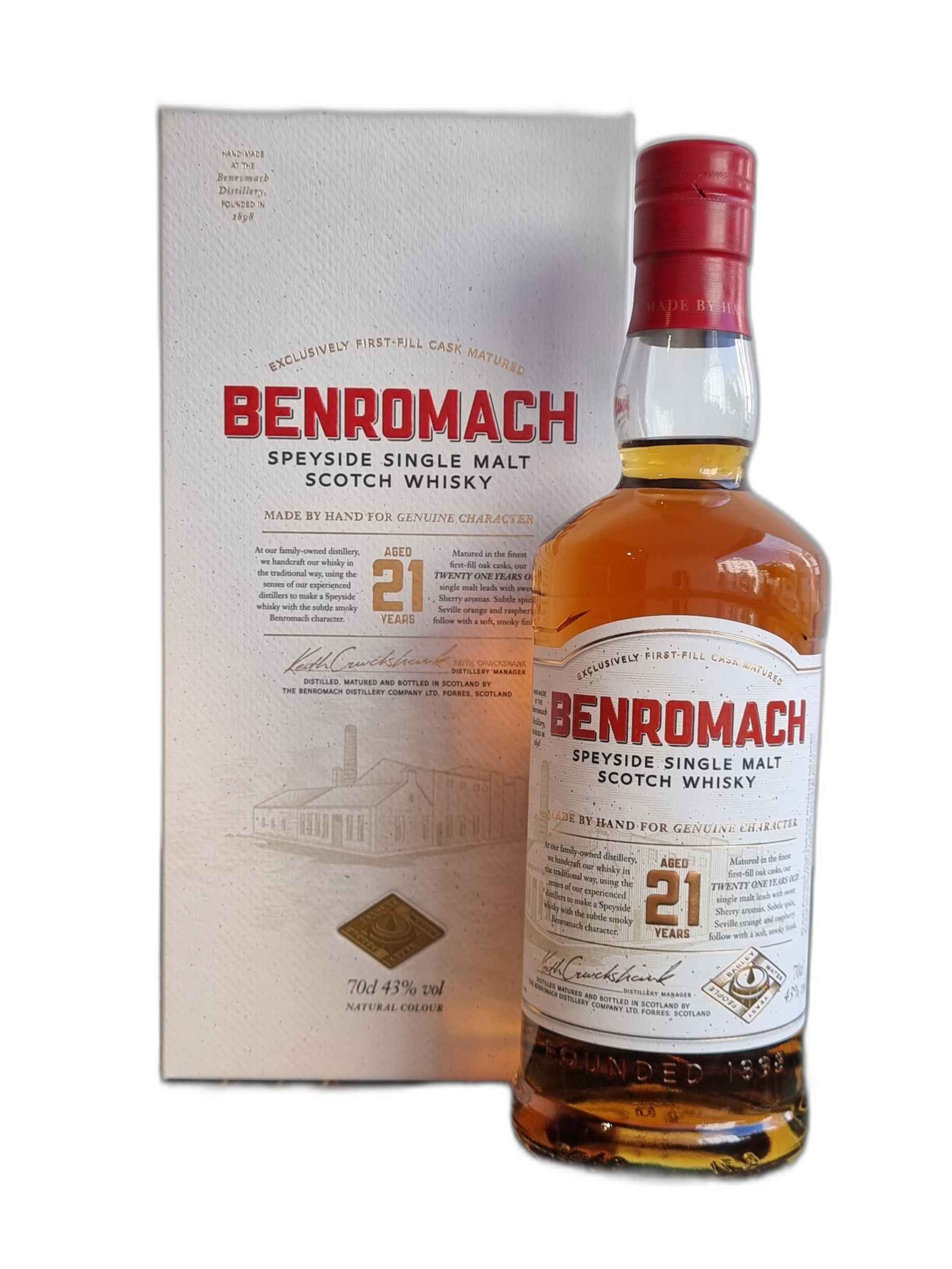 Benromach 21 Years Old