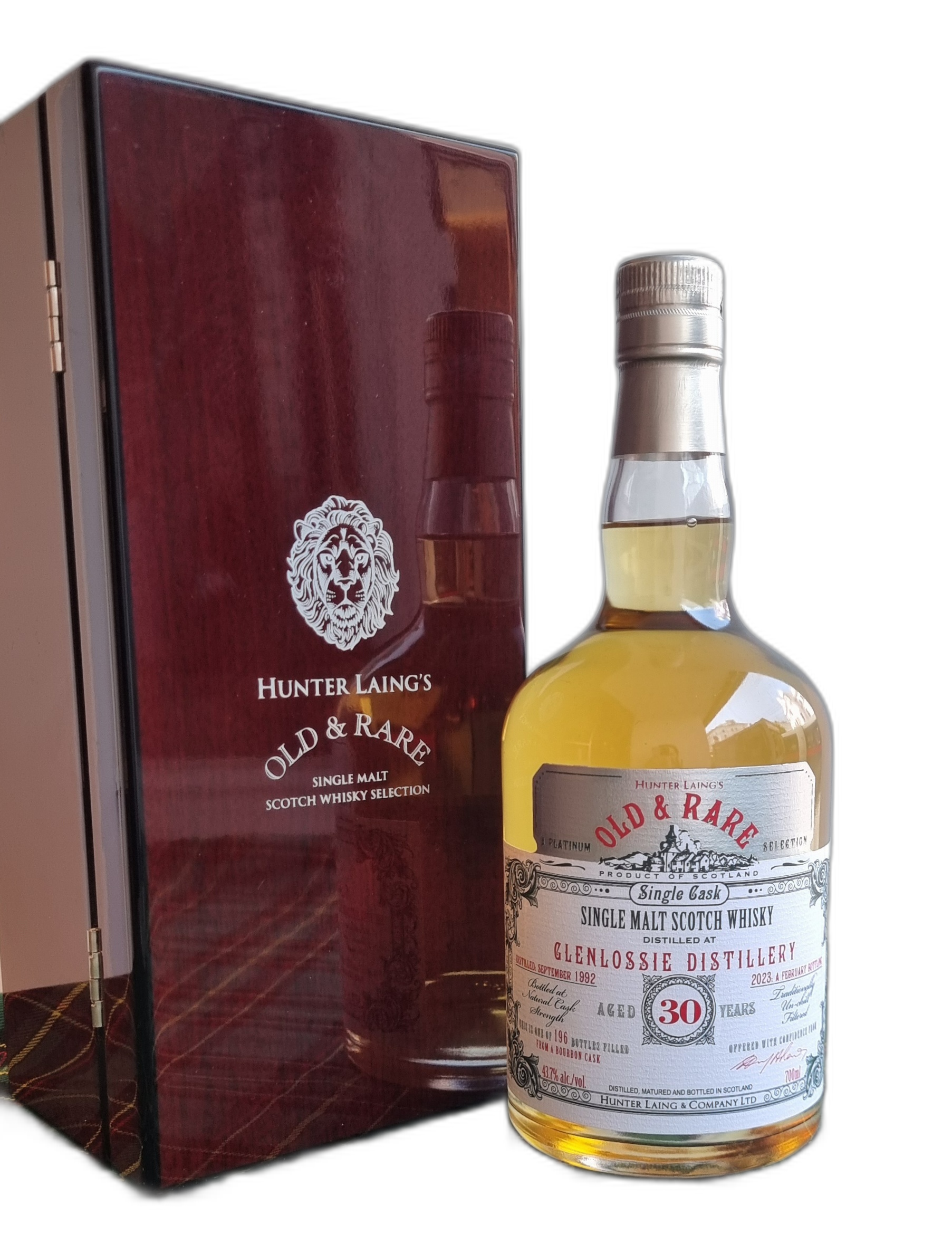 Hunter Laing 'Old & Rare' Glenlossie 1992 30 Years Old