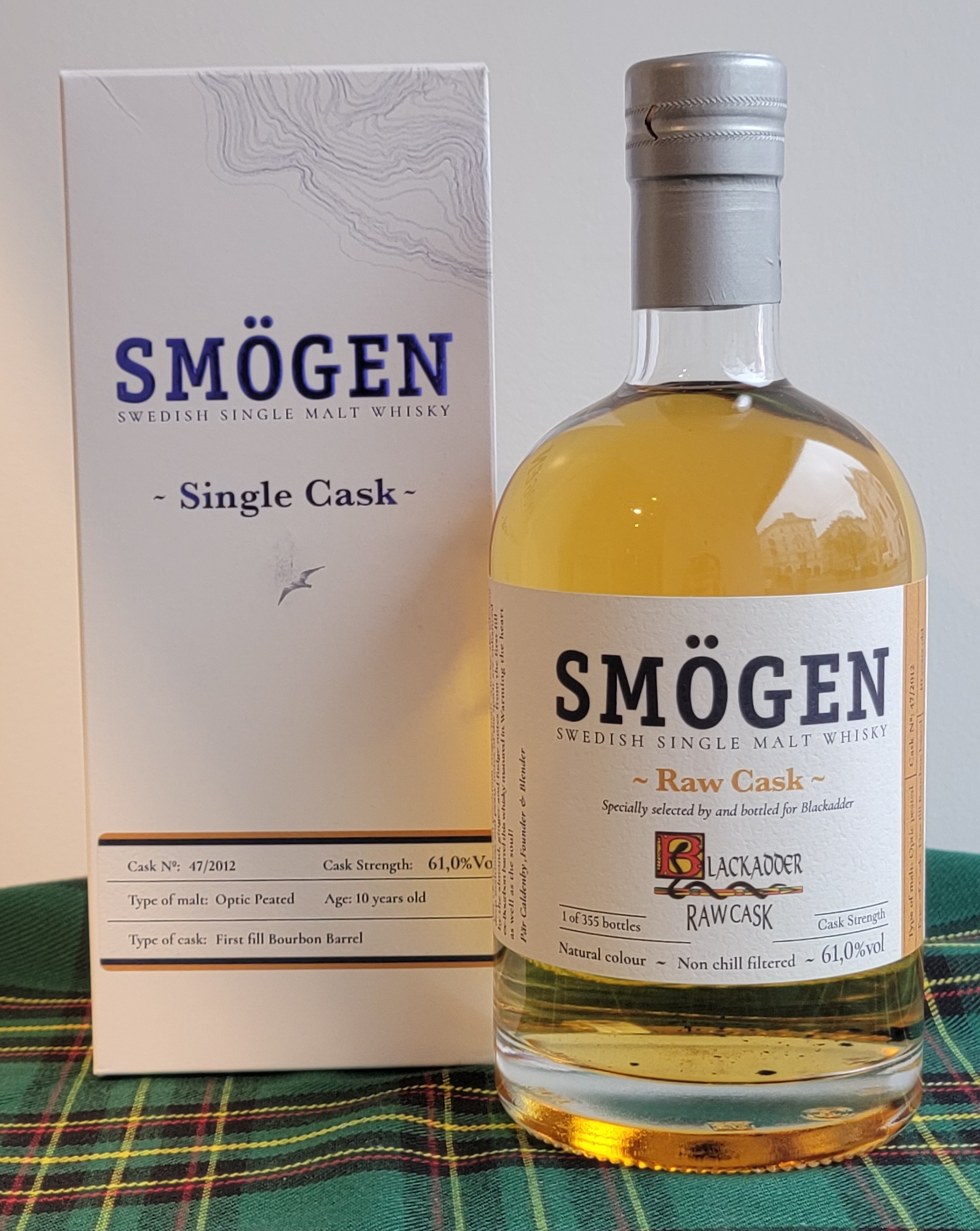 Blackadder Smoegen 2012 10 Years Old Swedish Single Malt