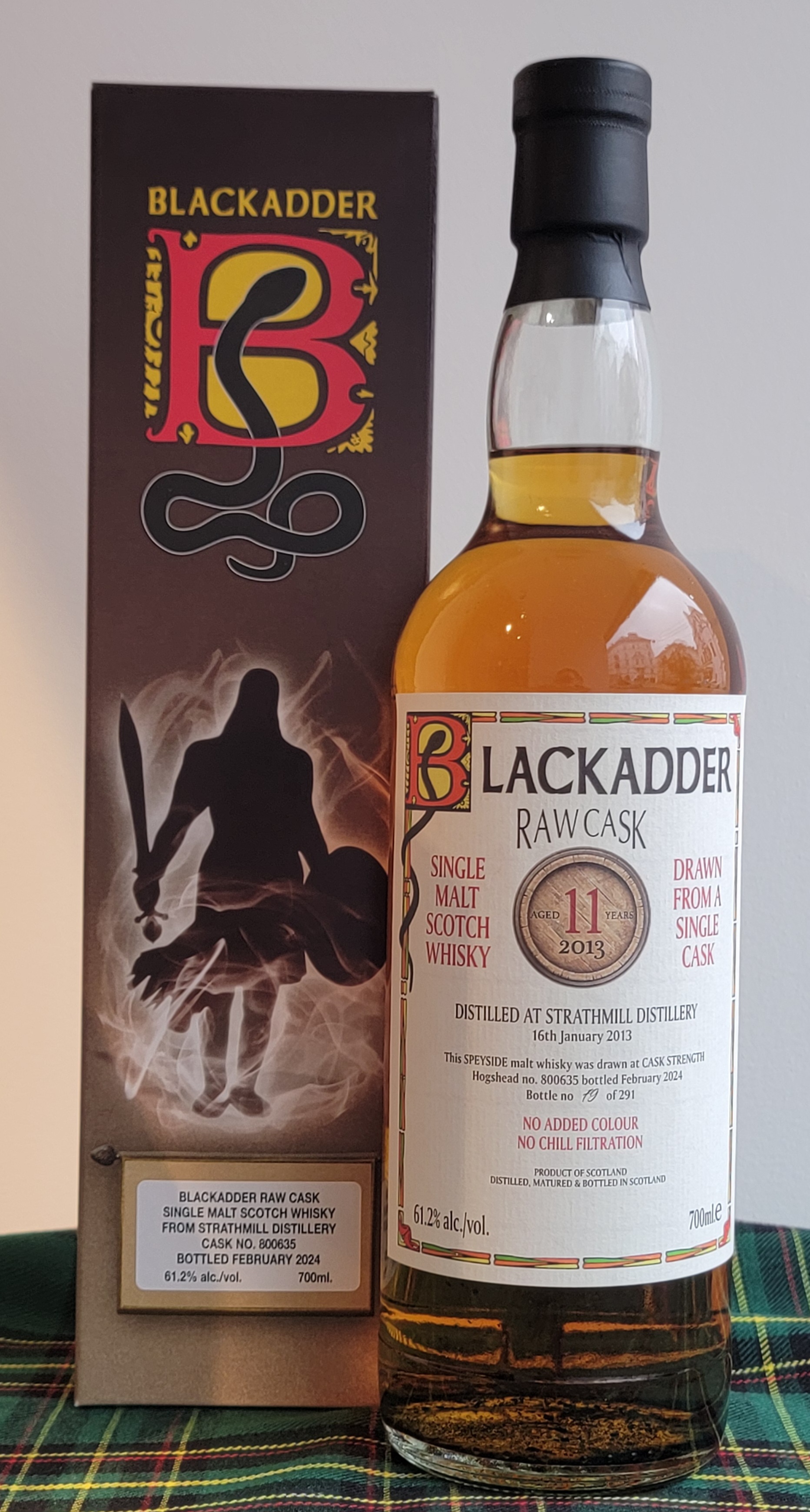 Blackadder Raw Cask Strathmill 2013 11 Years Old