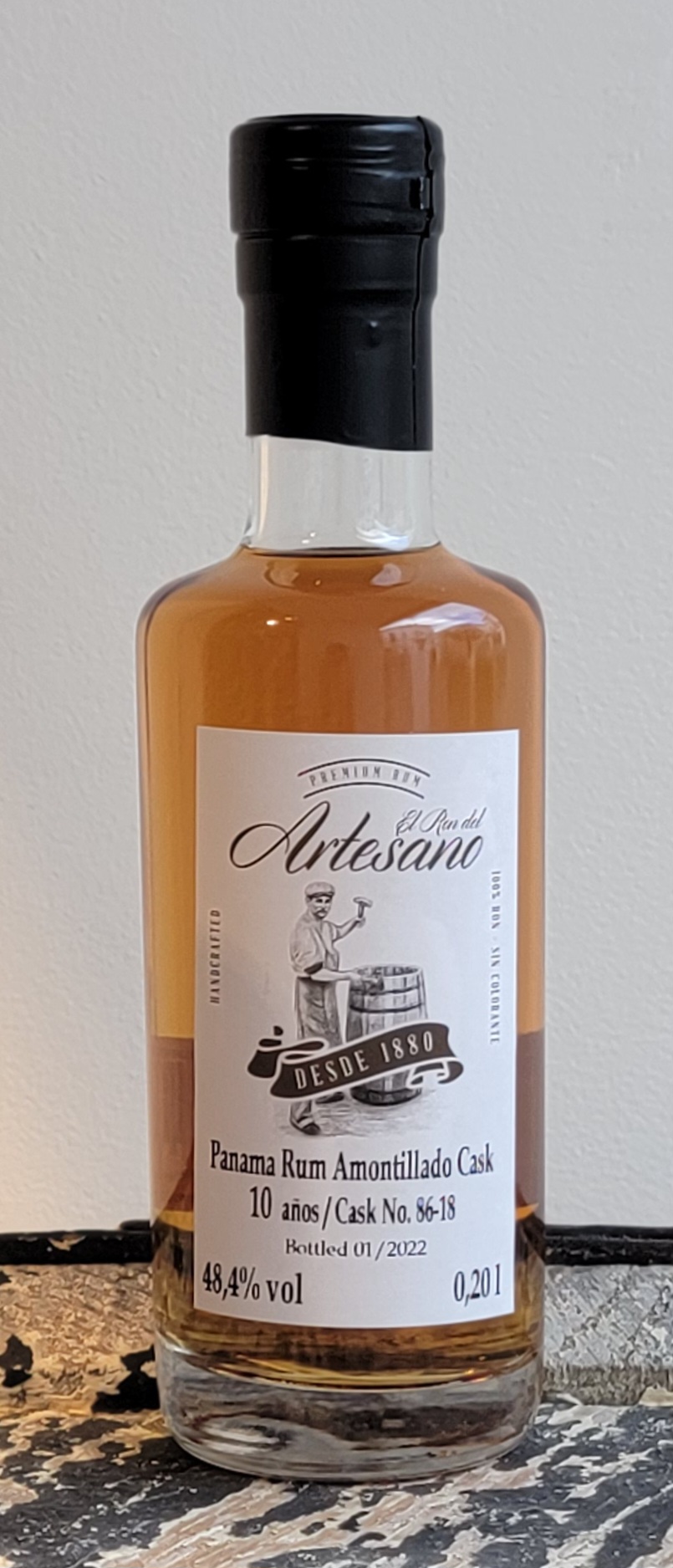 El Ron del Artesano 10y Amontillado Cask Finish Mini