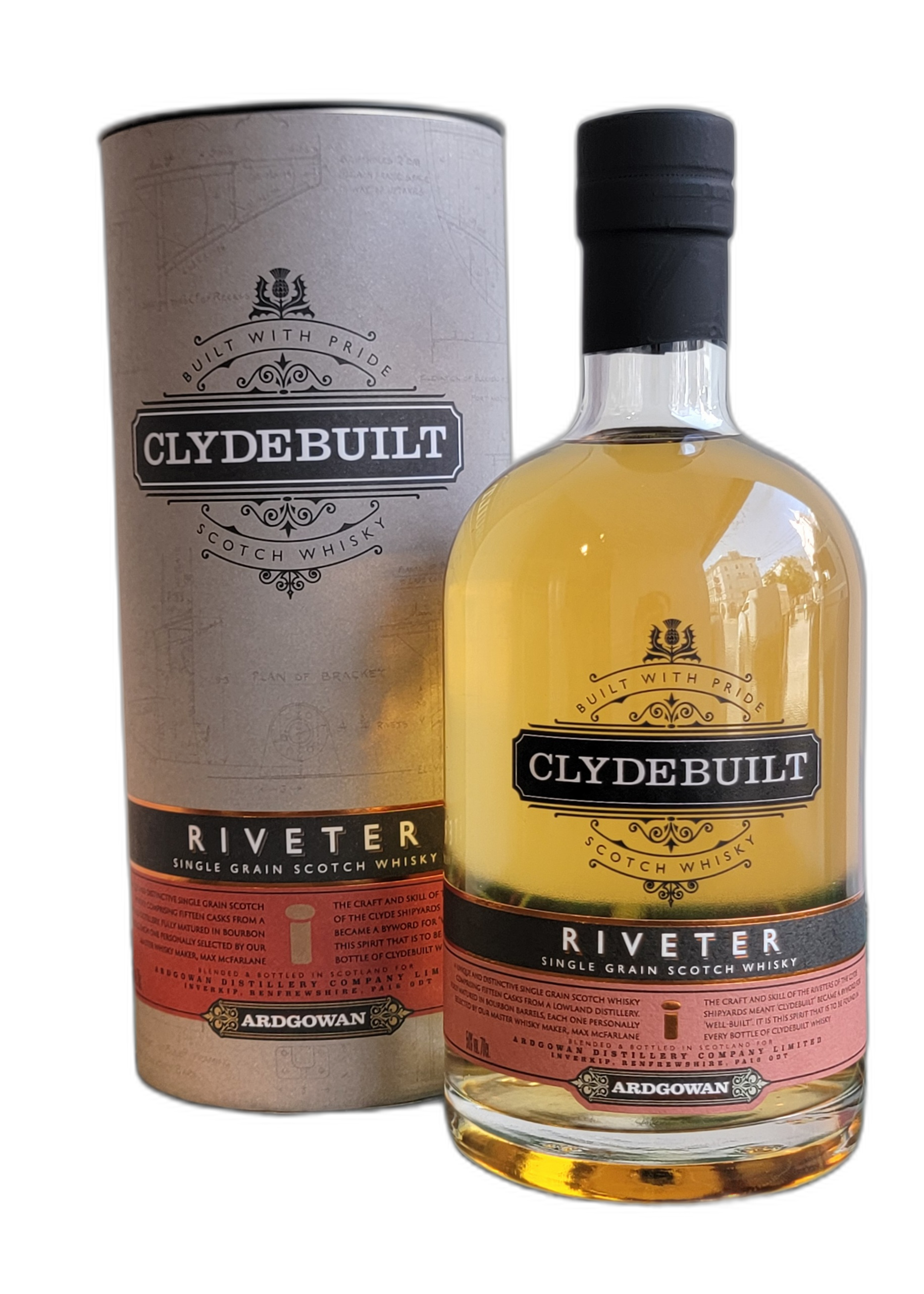 Ardgowan Distillery Clydebuilt 'RIVETER'