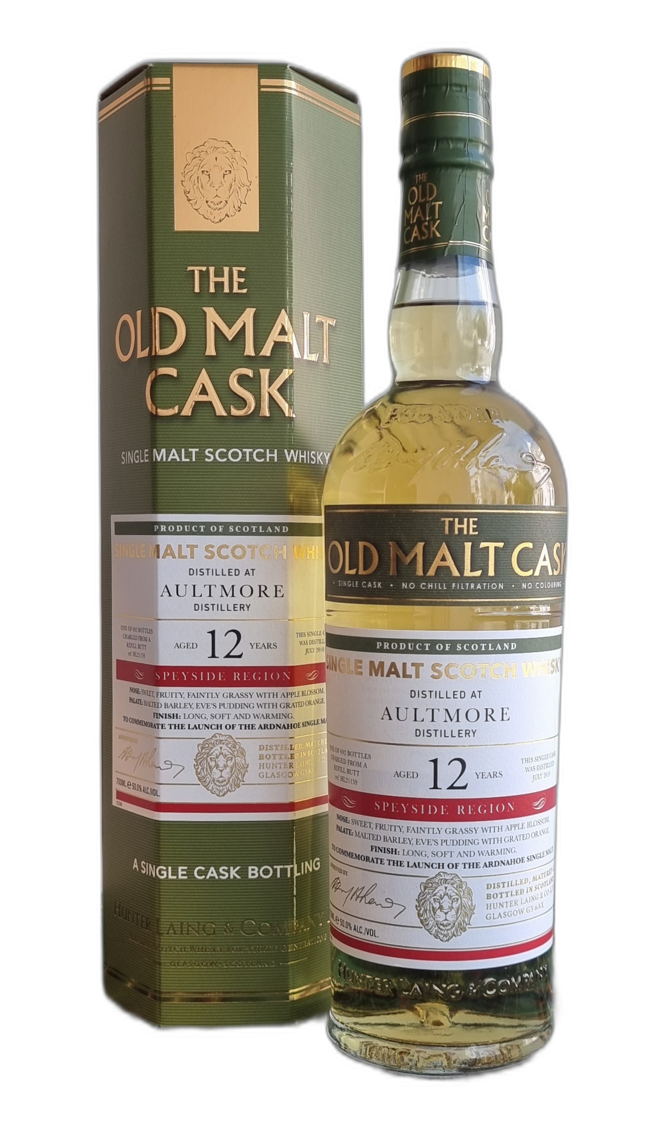 The Old Malt Cask Aultmore 2010 12yo