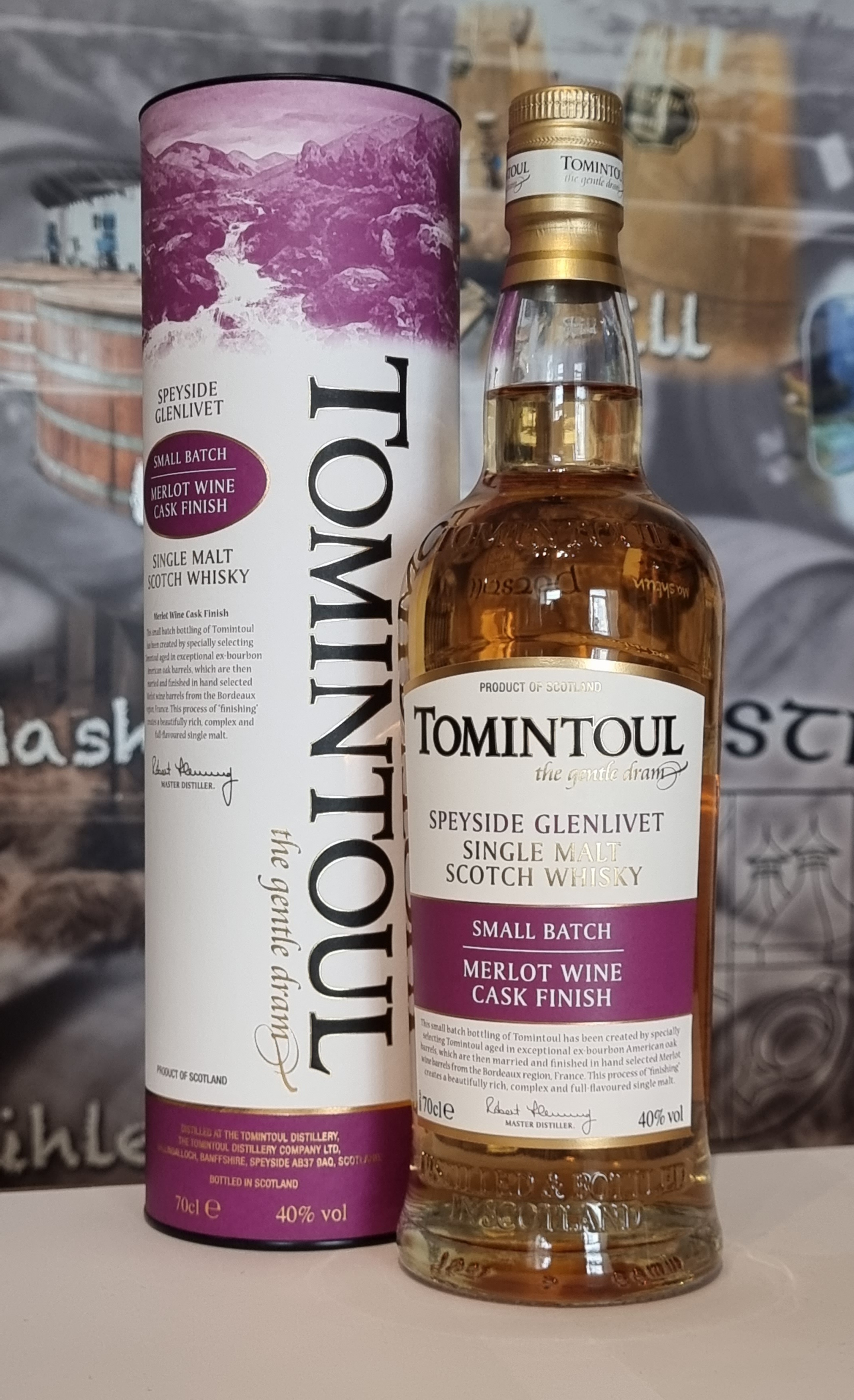 Tomintoul Merlot Cask Finish