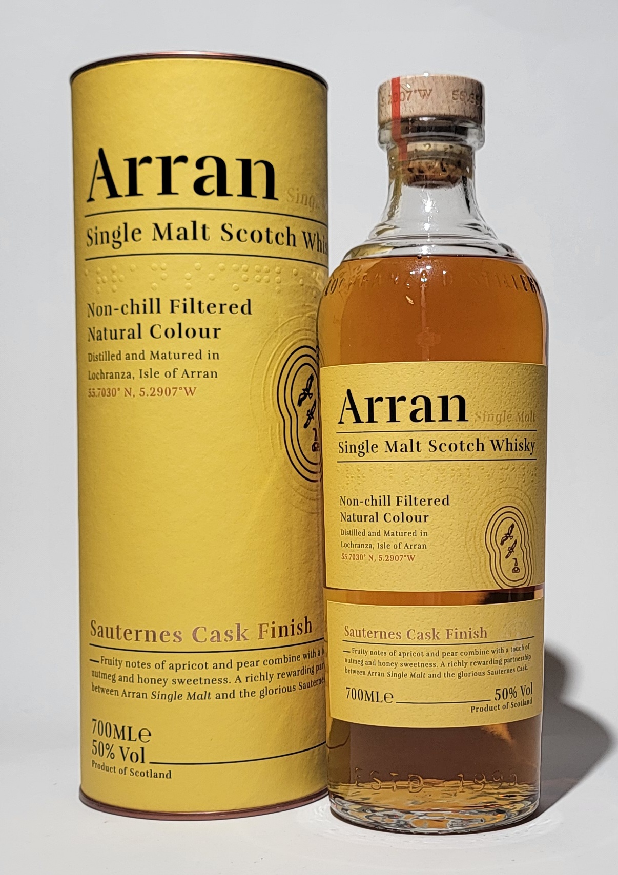 Arran Sauternes Cask Finish