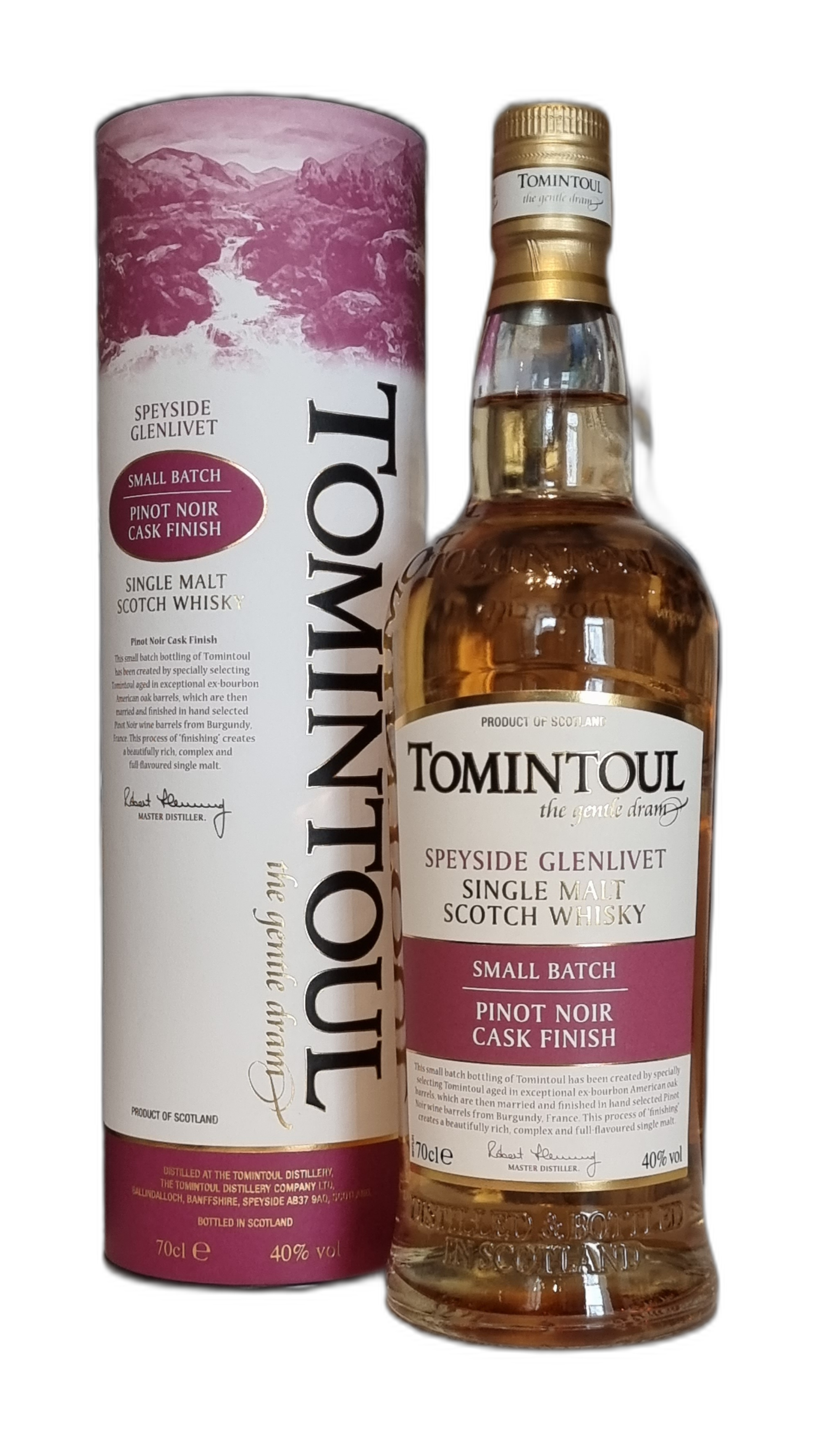 Tomintoul  Pinot Noir Cask Finish