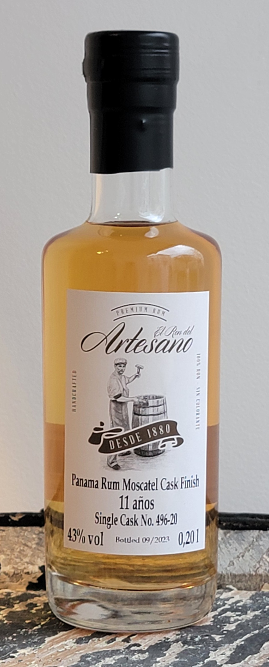 El Ron del Artesano Moscatel Cask Finish 11y Mini