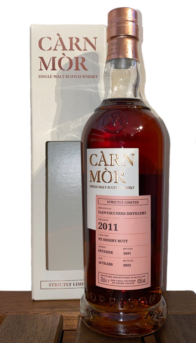 Carn Mor 'Strictly Limited' Glentauchers 2011 10 Years Old