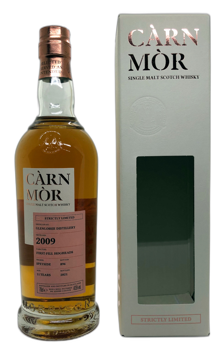 Carn Mor 'Strictly Limited' Glenlossie 2009 11 Years Old