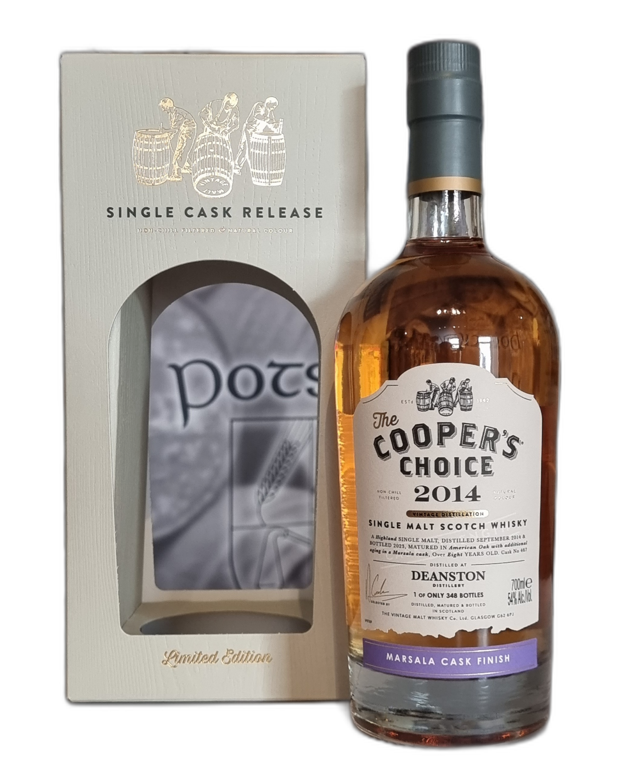 The Cooper's Choice Deanston 2014 8yo