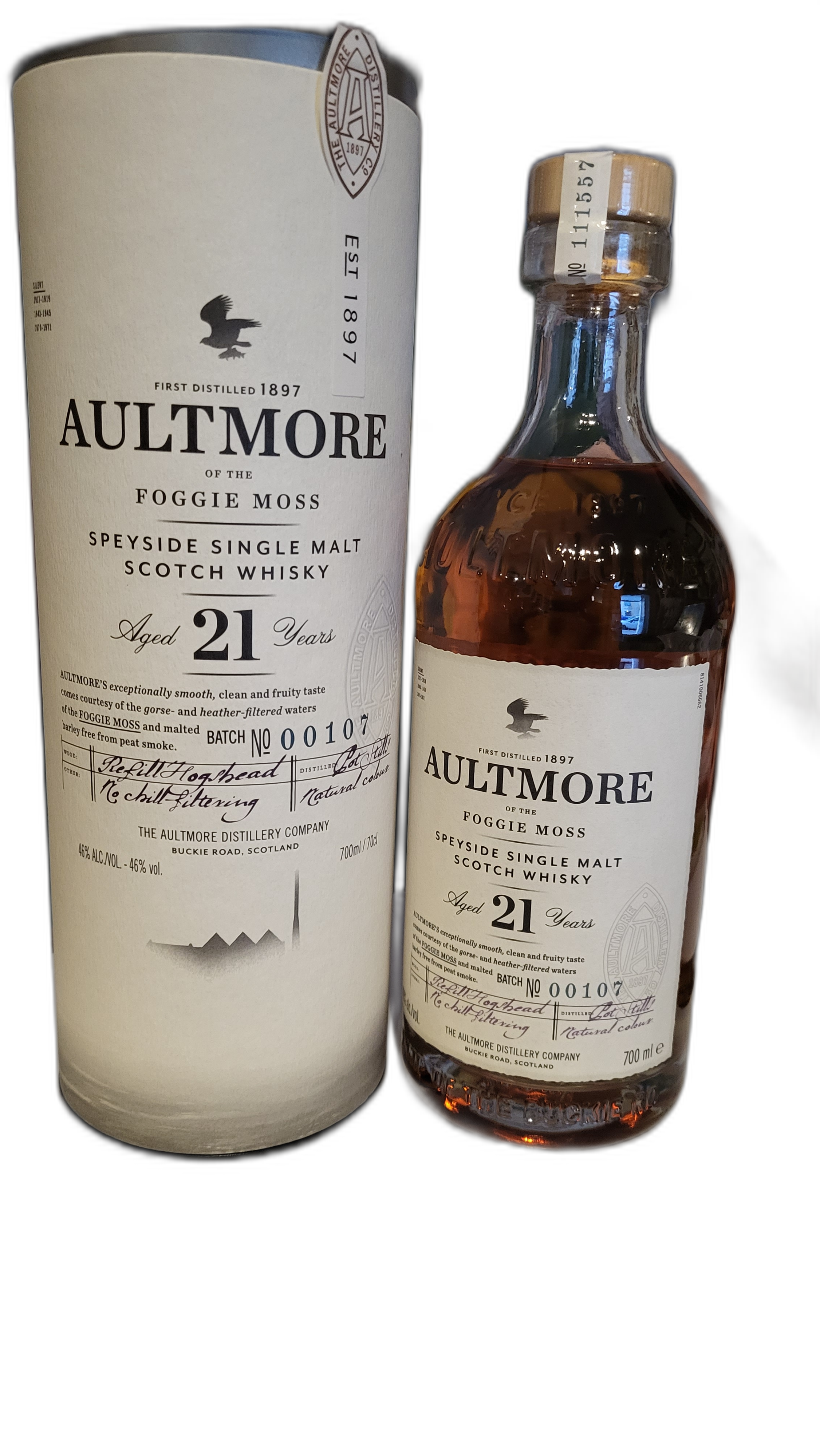 Aultmore 21y Single Cask