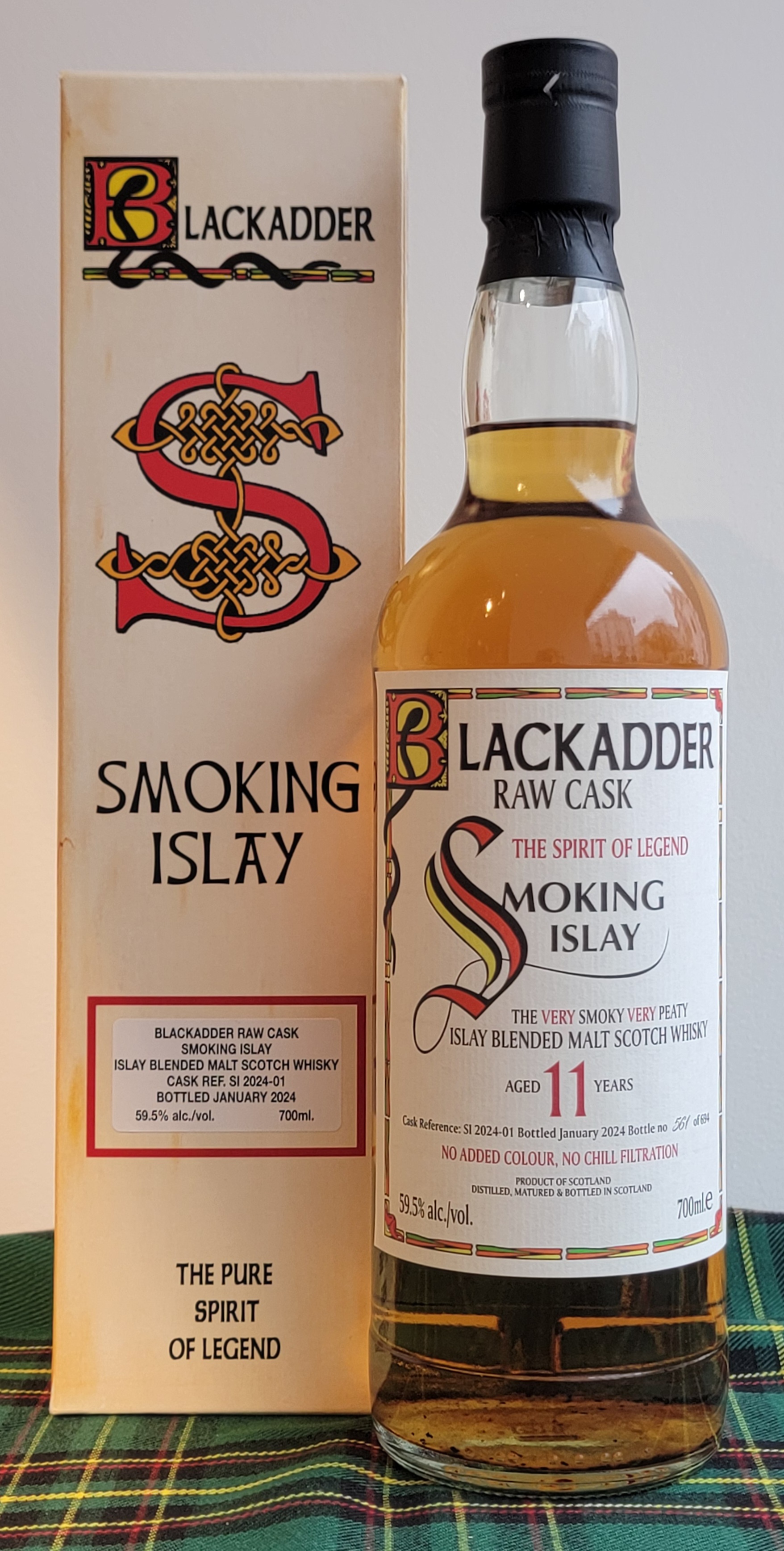 Blackadder Raw Cask Smoking Islay Blended Islay 11 Years Old