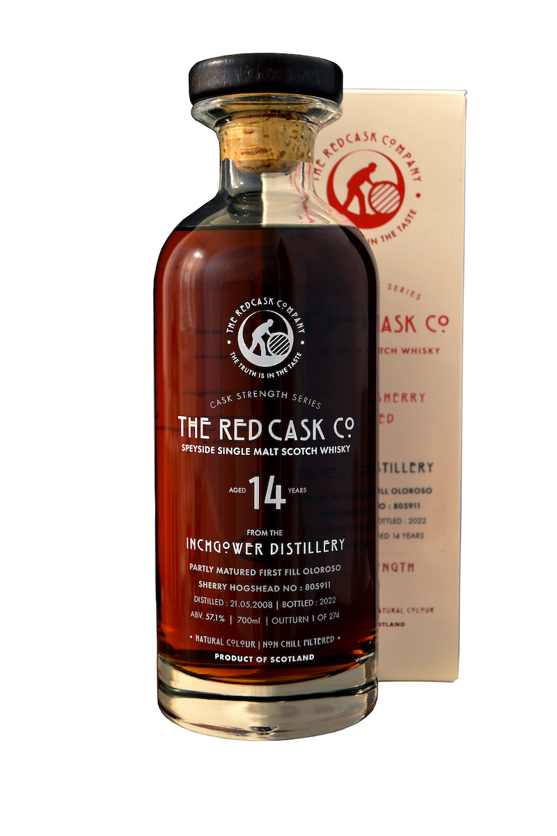 The Red Cask Company Inchgower 2008 14 Years Old