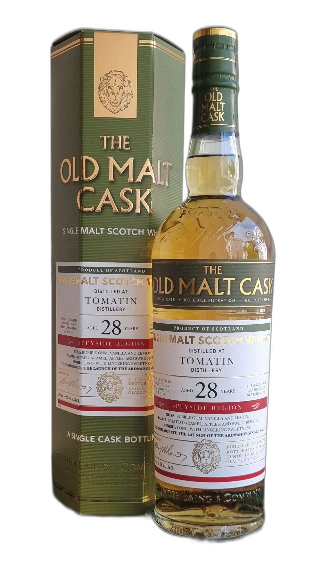 The Old Malt Cask Tomatin 1994 28 Years Old