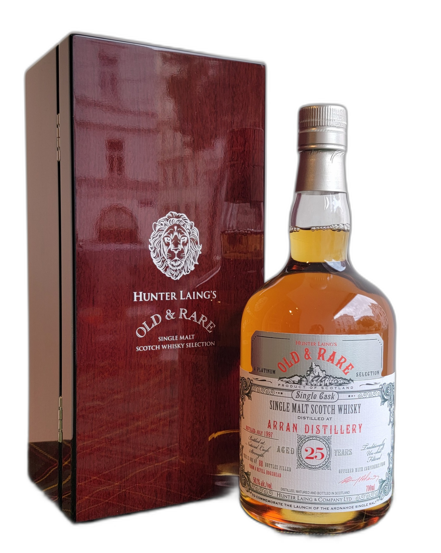 Hunter Laing 'Old & Rare' Arran 1997 25 Years Old