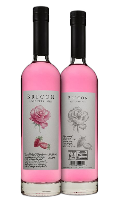 Brecon GIN Rose Petal