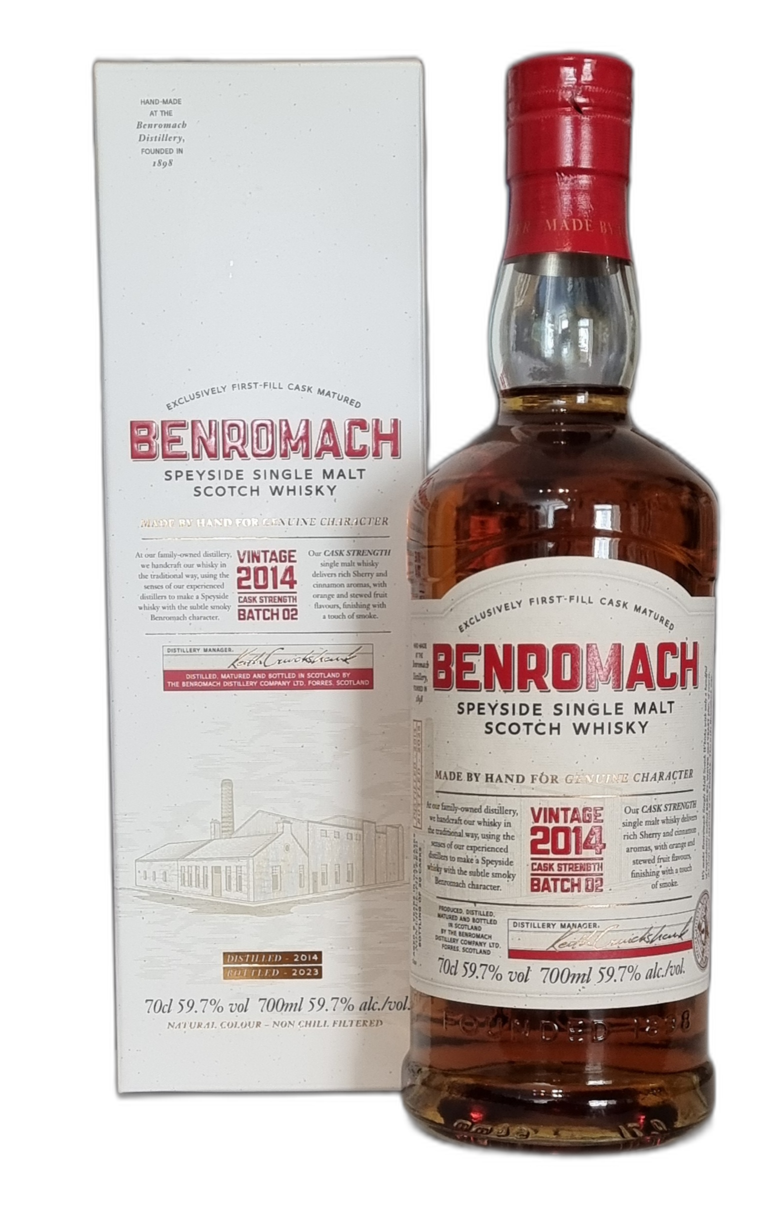 Benromach 2014 Batch 2  Cask Strength 